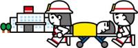 イラスト：救急搬送イメージ