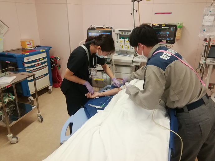 令和7年度病院実習風景