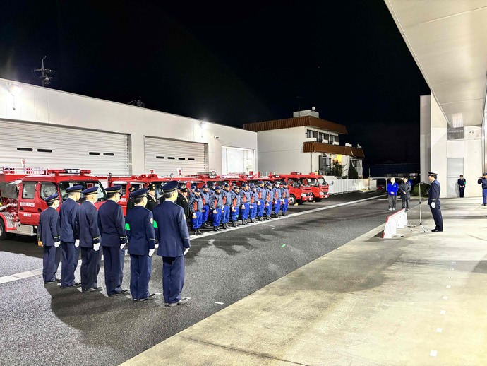 写真：消防団年末特別夜警の様子2