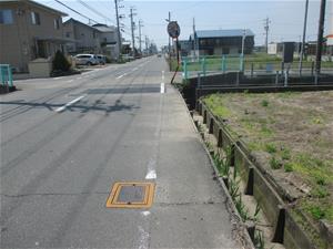 写真:北一色若宮地線 整備前