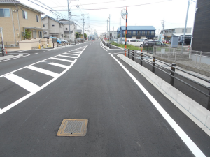写真:北一色若宮地線 整備後