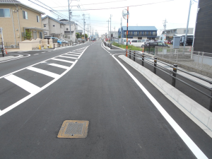 写真：北一色若宮地線　整備後