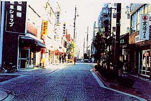 写真：美殿町コミュニティ道路