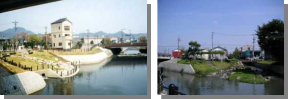 写真:新荒田川 親水公園2