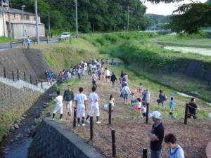 写真：戸石川水辺の楽校の様子1