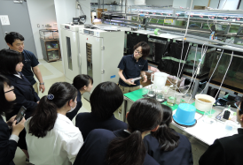 写真:施設見学