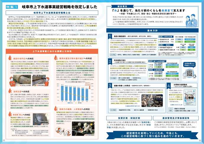 広報紙「水のこえ」57号　1、2面