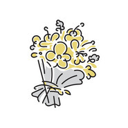 花束の画像です