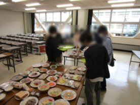 食育SATシステム体験の様子