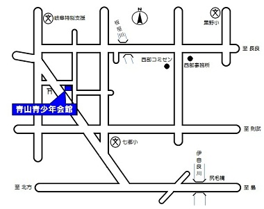 青山青少年会館地図