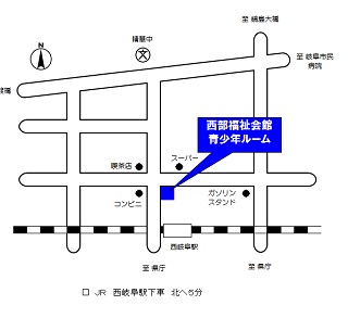 青少年ルーム地図