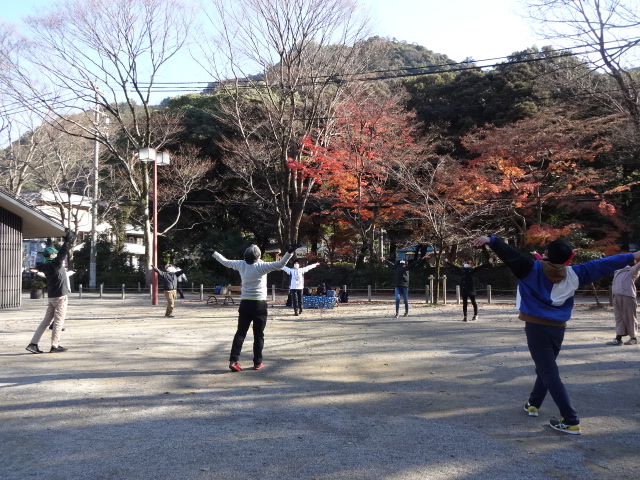 写真：ストレッチ