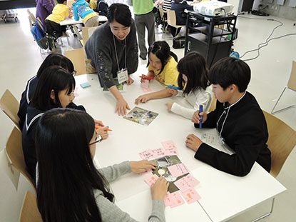 写真：がやがや会議の様子