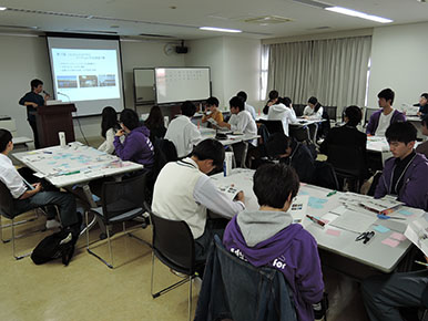 写真：学生環境会議の様子