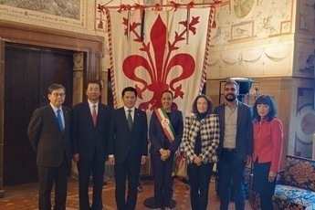フィレンツェ市長との面談