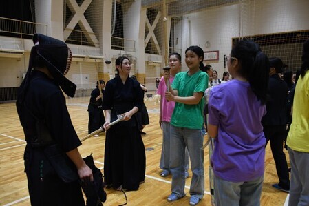 学校訪問の様子