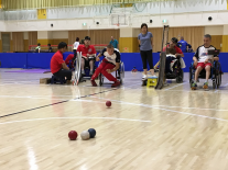 photo: practice of boccia1