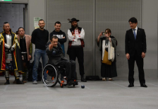 photo: playing boccia