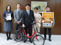 写真：岐阜長良川温泉旅館協同組合さまと市長