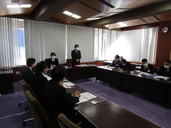 写真：庁内会議