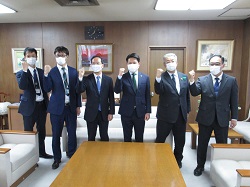 写真：PR動画収録