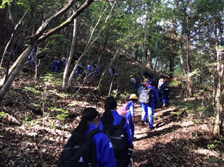 藍川北学園登山