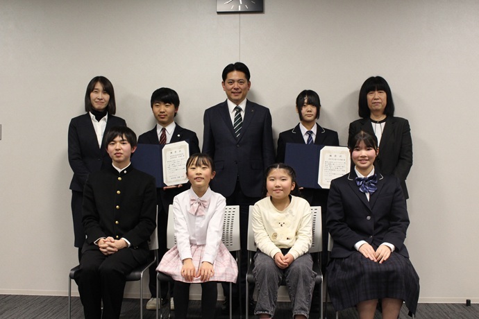 環境活動顕彰の様子