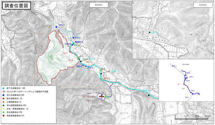 調査位置図