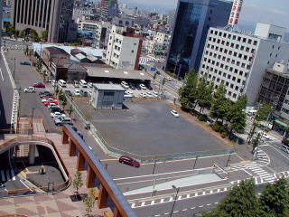 写真：岐阜駅西地区開発前2