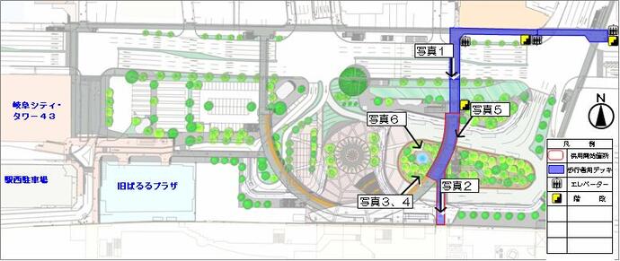 地図:写真位置図