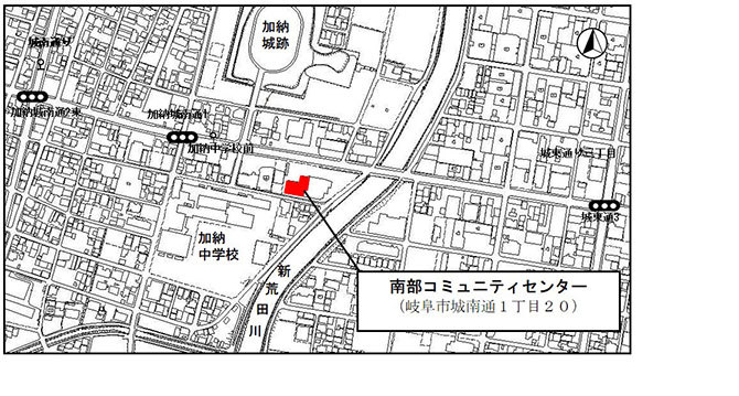 地図：説明会会場案内