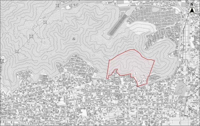 地図：野一色八丁目