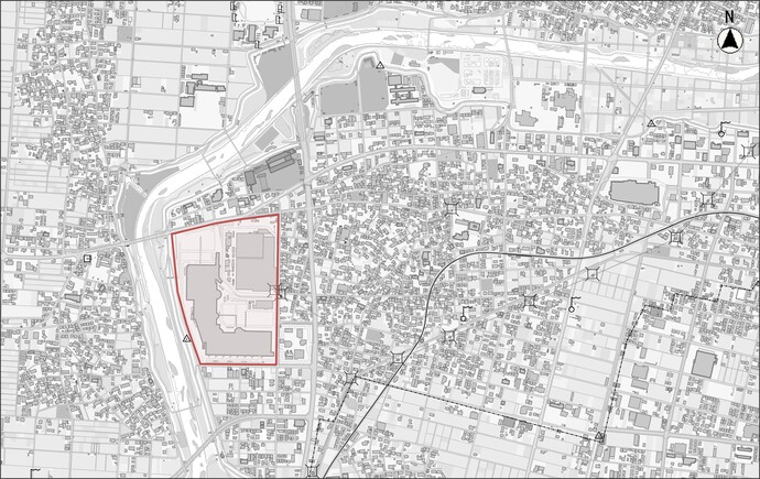 地図：柳津9調査区