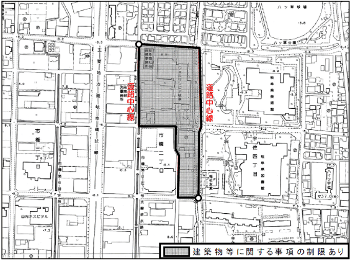 地図：市橋二丁目地区