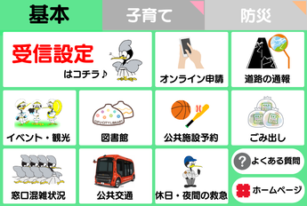 基本メニューの画像