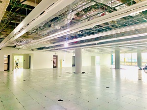 写真:内装工事の進捗状況