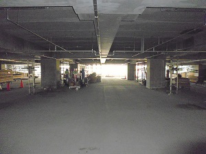 写真：立体駐車場の現場状況（令和2年8月）