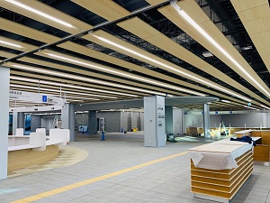写真:新庁舎内(令和2年12月)