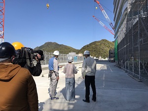 写真：建設現場の紹介