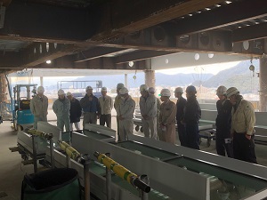 写真：現場見学会（令和2年1月17日）