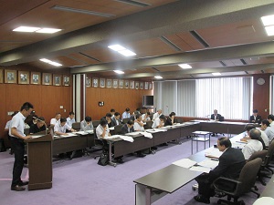 写真：第11回岐阜市庁舎整備検討会議