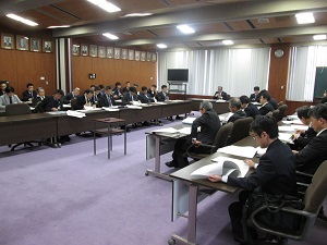 写真：第10回岐阜市庁舎整備検討会議