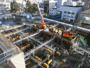 写真:立体駐車場の現場状況(令和元年12月)