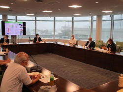 市長と明徳自治会連合会との懇話会