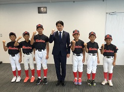 小学生軟式野球クラブチームJr.MENTORSが第1回蒲郡オレンジ杯全国学童軟式野球大会出場を報告