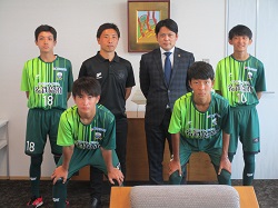 FC岐阜U-15が第36回日本クラブユースサッカー選手権（U-15）大会出場を報告