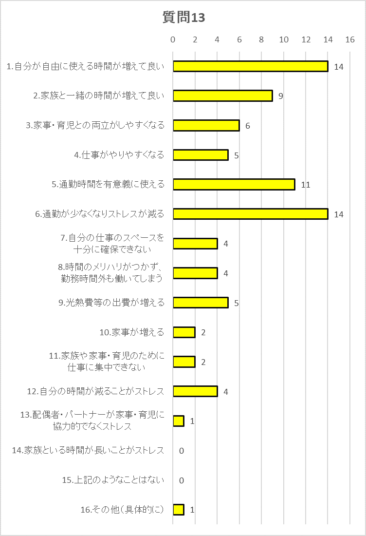 質問13グラフ