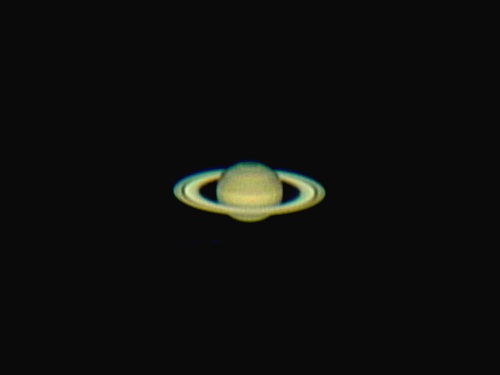土星の写真