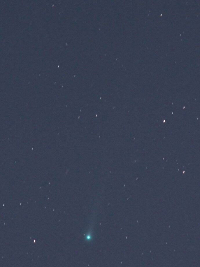 アイソン彗星の写真