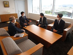 財務省東海財務局長 齋藤通雄氏が着任のあいさつ